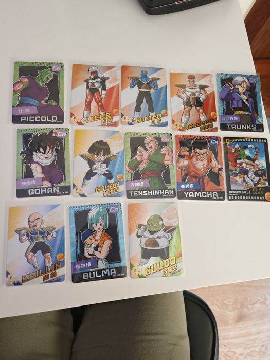 Cartas dragon ball