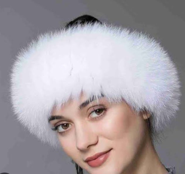 Меховая повязка, повязка из меха, шапка меховая