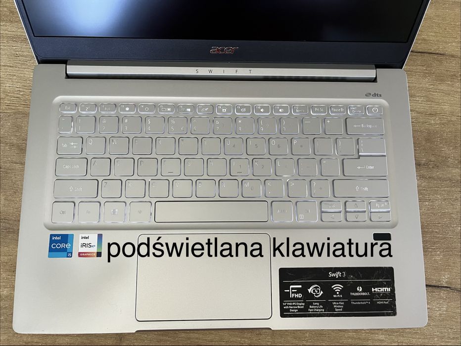 Laptop Acer Swift 3 (KRAKÓW / ŚLASK)