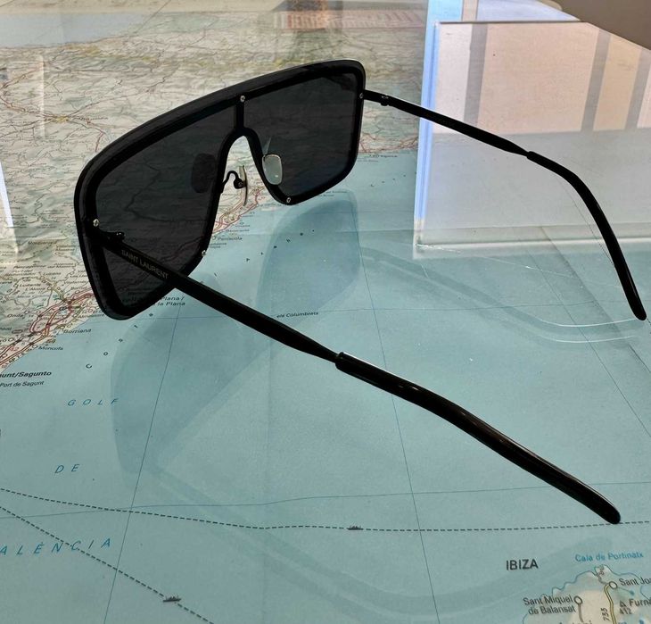 oculos saint laurent MASK sl364 001 originais