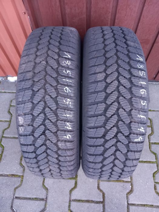 2x Opony Używane Zimowe 185/65R14 Dębica