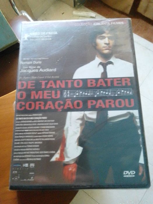 Dvd NOVO De Tanto Bater o Meu Coração Parou FILME SELADO Romain Duris