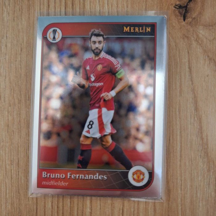Karta Bruno Fernandes Manchester United - Topps Merlin
