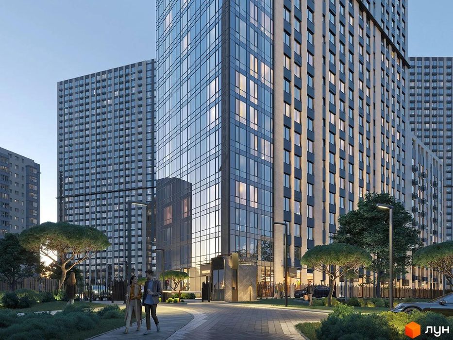 ЖК Метрополіс, 36.5м2 Магелан