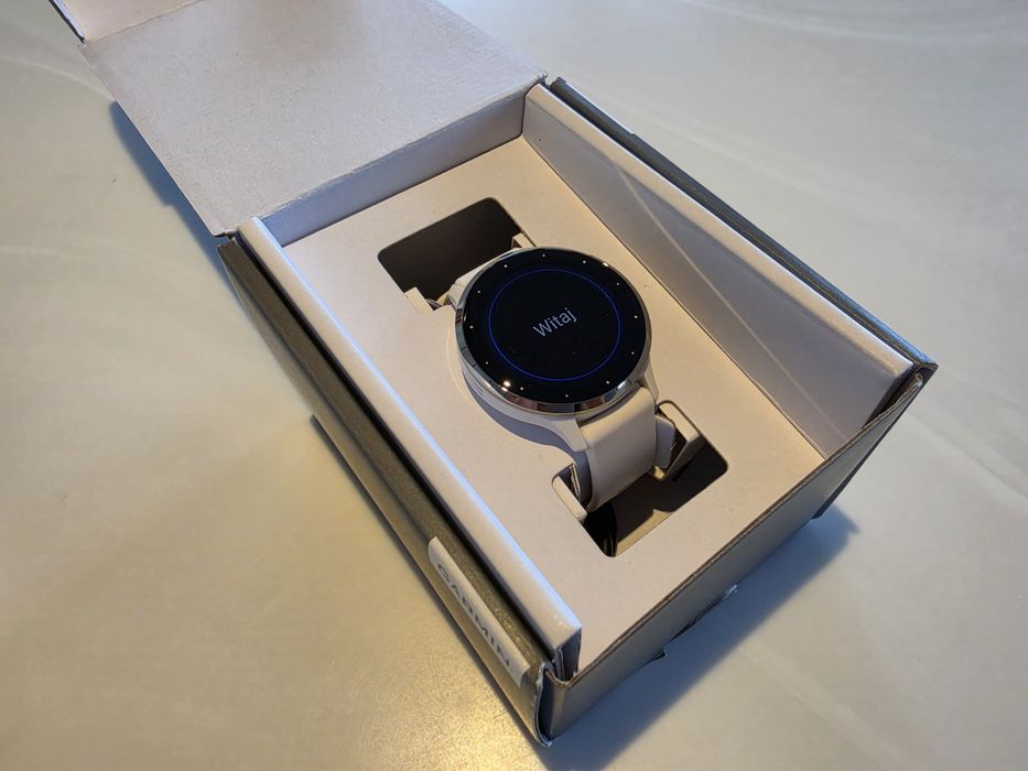 Smartwatch Garmin Venu 3S (41 mm) – Biały, stan bardzo dobry