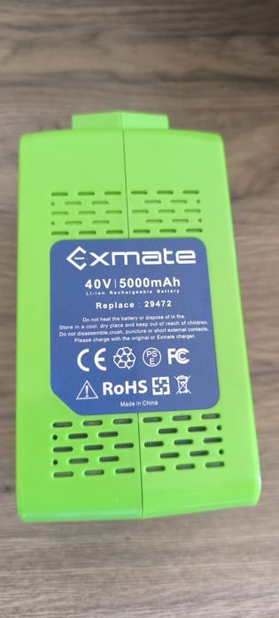 Bateria exmate 40v 5000mha
