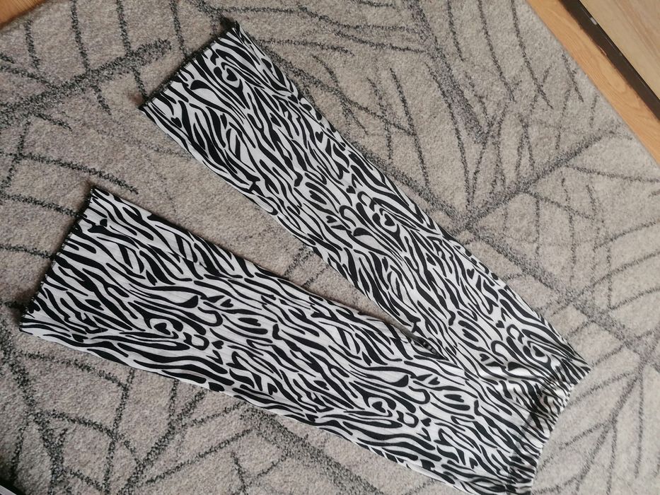 2 pary spodni dzwony dziewczęce 134