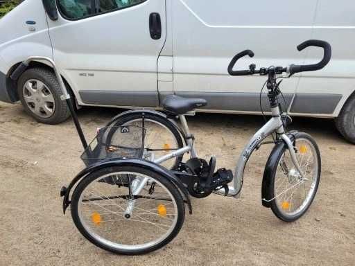 Rower rehabilitacyjny trójkołowy dla osoby do 175 cm - 7/10/25