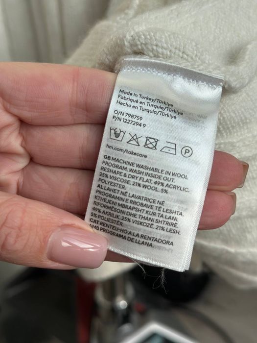 Плаття біле телпе  hm