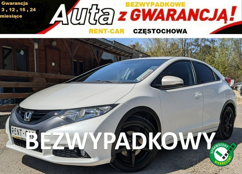 Honda Civic 1.8i*141PS*OPŁACONY Bezwypadkowy Klimatronik Serwis *VIP GWARANCJA24*