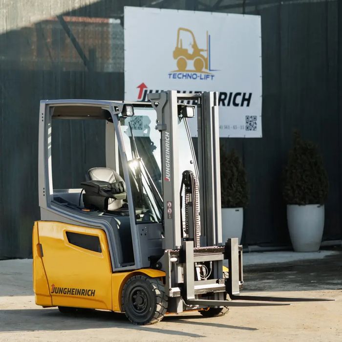 Електричний вилковий навантажувач Jungheinrich EFG 216k 310ZZ 2017 року: 1.6 тонни, щогла 3.1 м — Готовий до роботи!