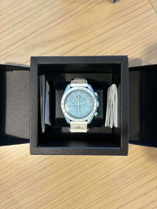 Nowy zegarek Swatch Omega Bioceramic Moonswatch Mission to Uranus Nowy