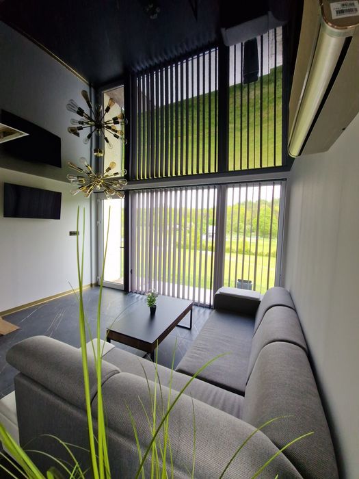 Domek modułowy całoroczny, prefabrykowany, mieszkalny, rekreacyjny