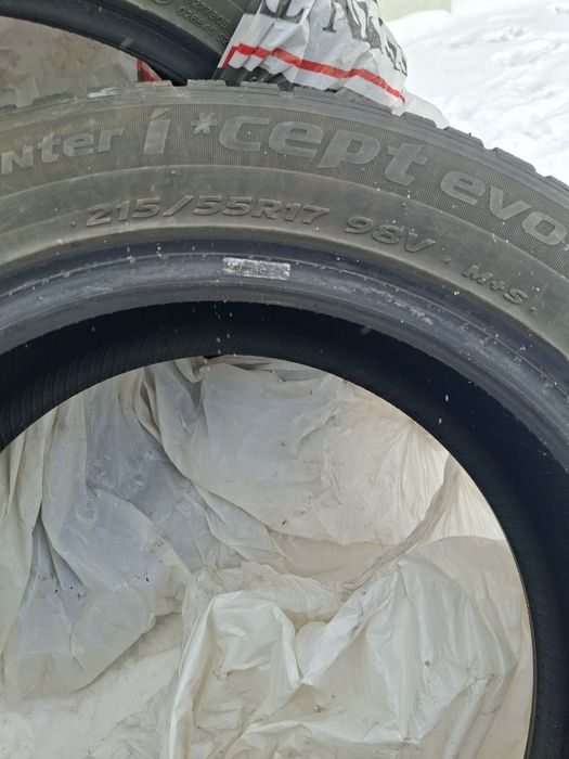 Зимова гума зимняя резина Хенкок 215.55.17