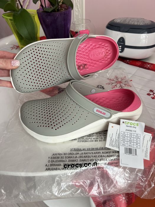 Новые нові crocs крркси 38 39 размер 25 см