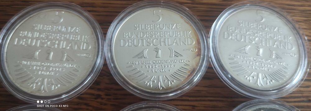 Medal token numizmat Niemcy srebro ładne 1951 rok