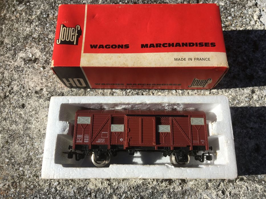 Carruagem de mercadoria JOUEF, nova em caixa - Ferromodelismo HO