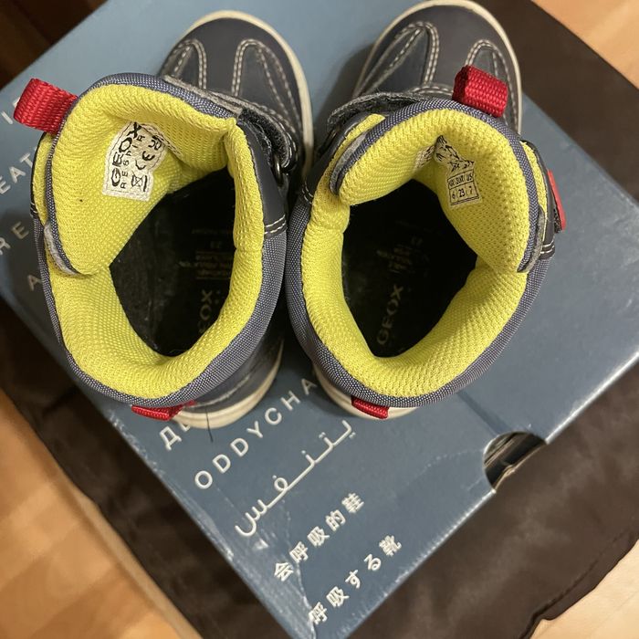 (23р.) Дитячі зимові черевики Geox