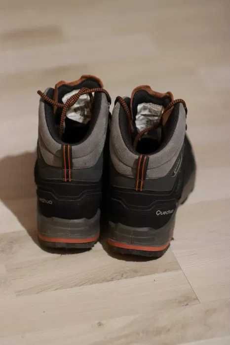 Buty trekkingowe Forclaz MT100 Quechua skóra wodoodporne