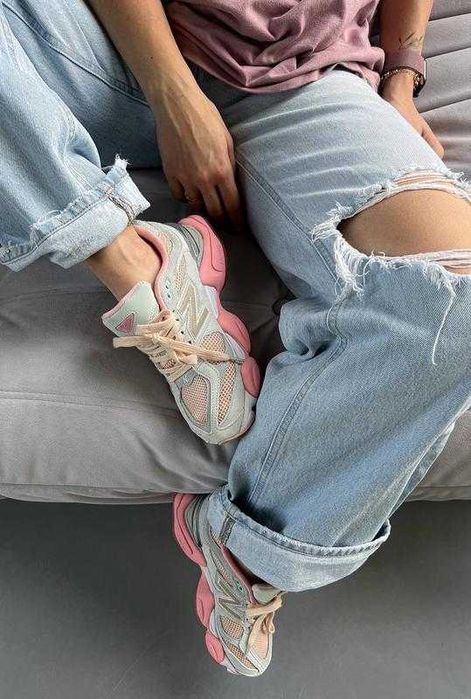 Кроссовки New Balance 9060 Baby Shower Pink/Кросівки Жіночі Нью Беланс