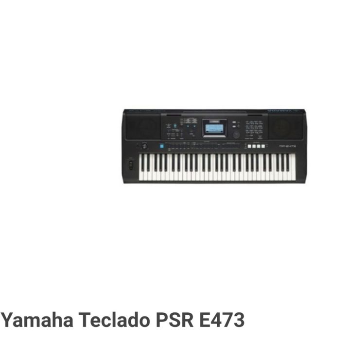 teclado musical Yamaha psr e473