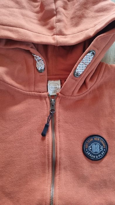 Bluza rozpinana chłopięca 140