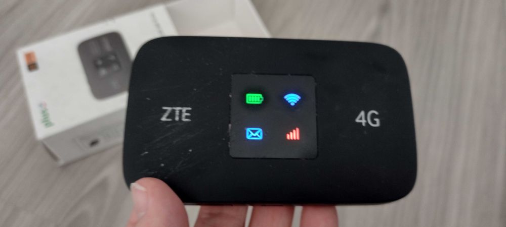 Router mobilny ZTE MF 971R Plus cyfrowy Polsat uszkodzony