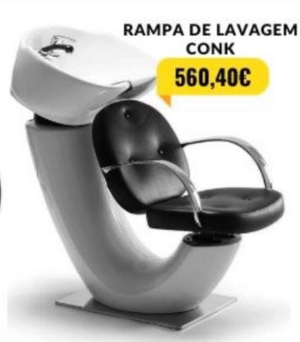 Lavatório de Cabeleireiro Profissional Completo – Excelente Estado