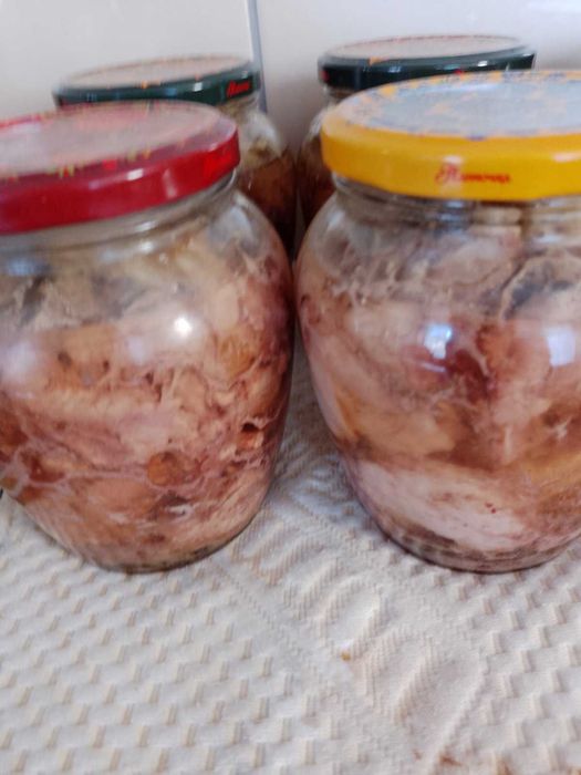 М`ясо нутрії. Мясо нутрии. Тушонка цьогорічна.