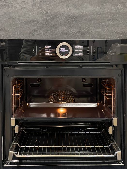 ПреміумТоп Духова шафа Bosch HBG676EB6/41 Укр.Меню Піроліз Салазки