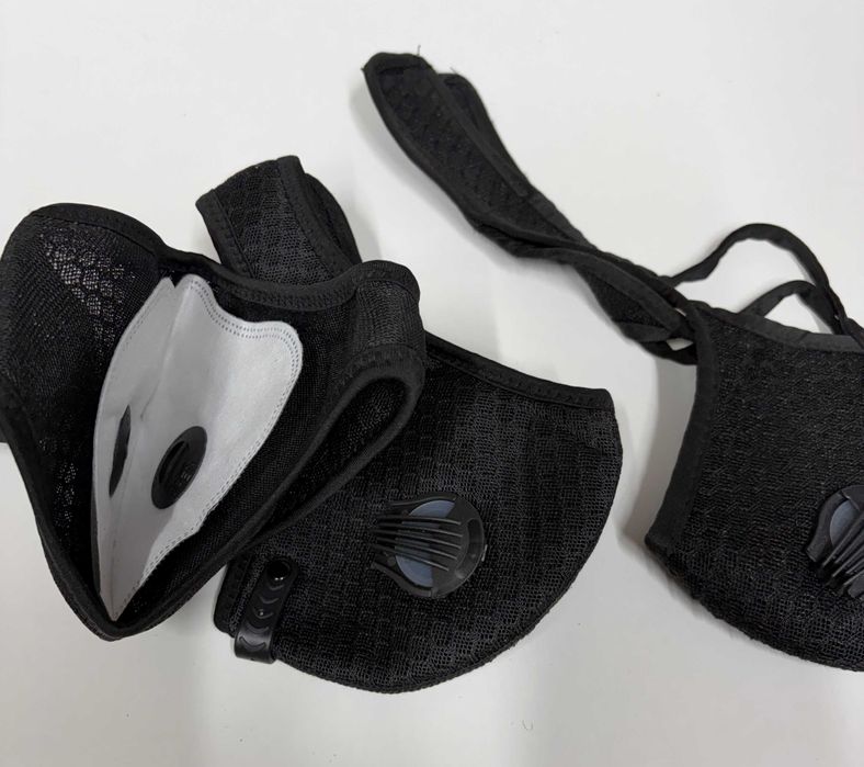 Lote 3 Máscaras Desporto + 6 Filtros Extra