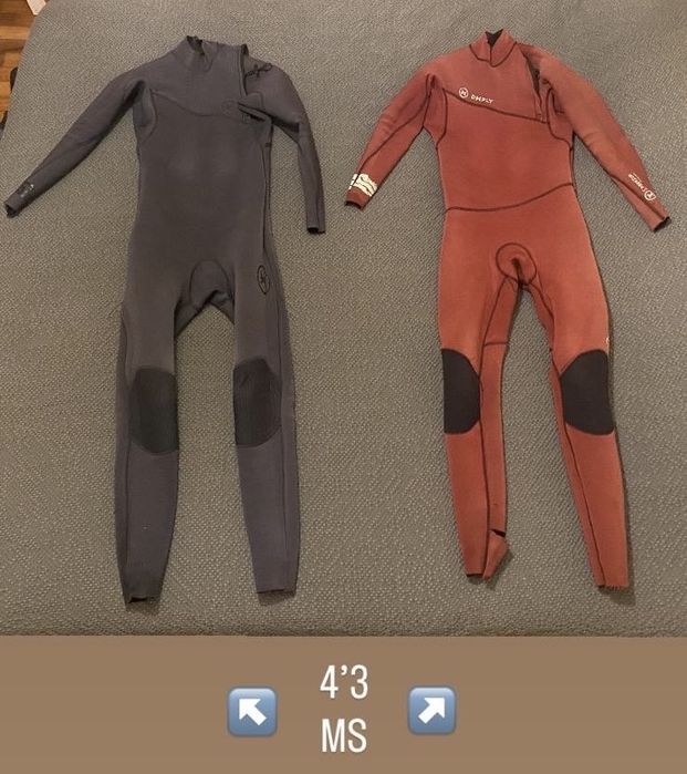 Fatos de surf usados a otimo preço!