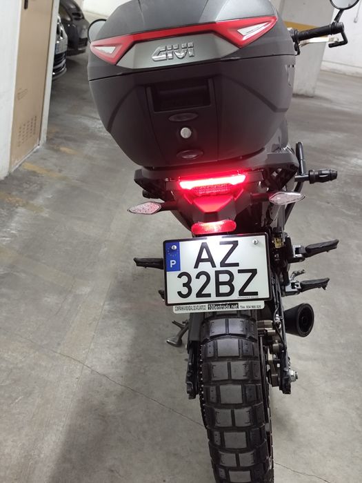 Zontes Gx1 125, cor preta