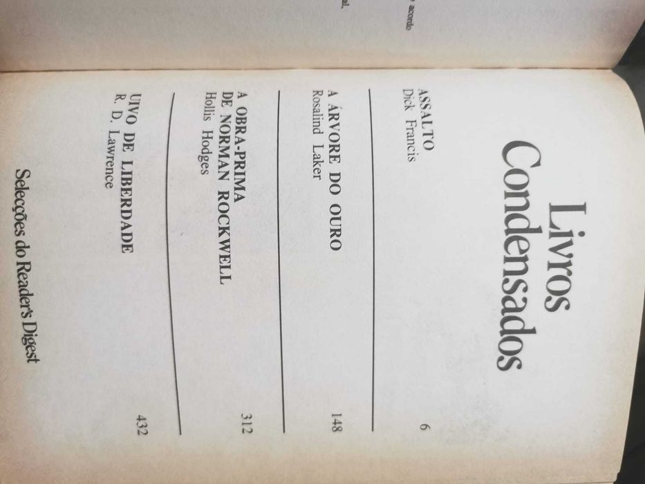 Livros Condensados - Selecções Readers Digest