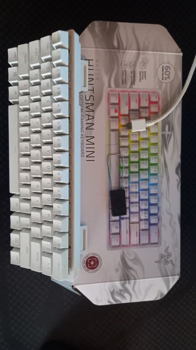 Teclado Razer Huntsman Mini White Edition