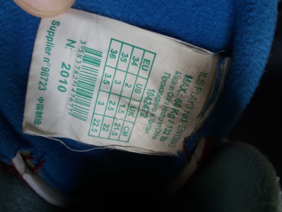 Patins em linha de criança n. 34 - 36