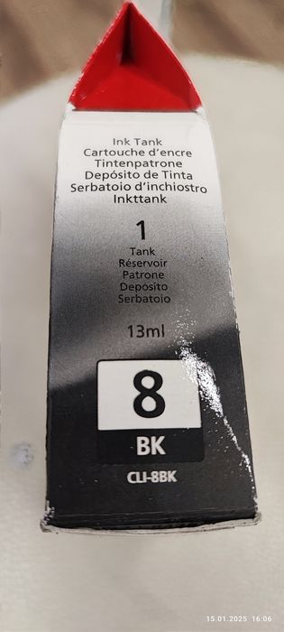 Tusz Canon cli-8bk