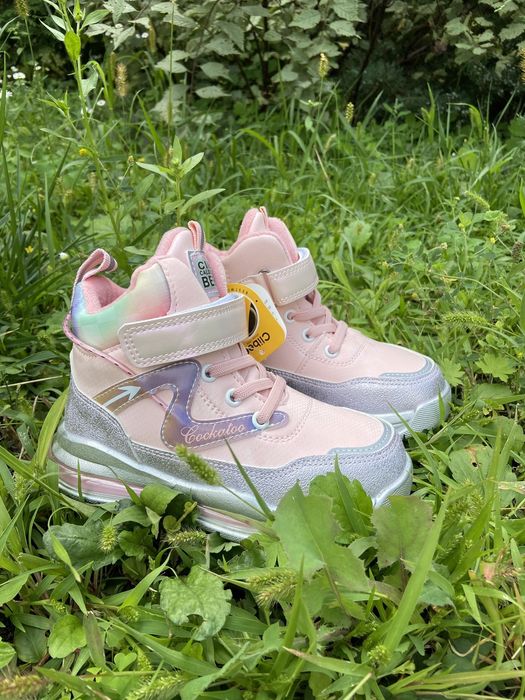 Оригінал! Весняні  кросівки, Хайтопи Clibee, р28