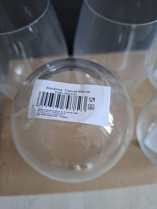 Komplet 5 szklanek - 500 ml