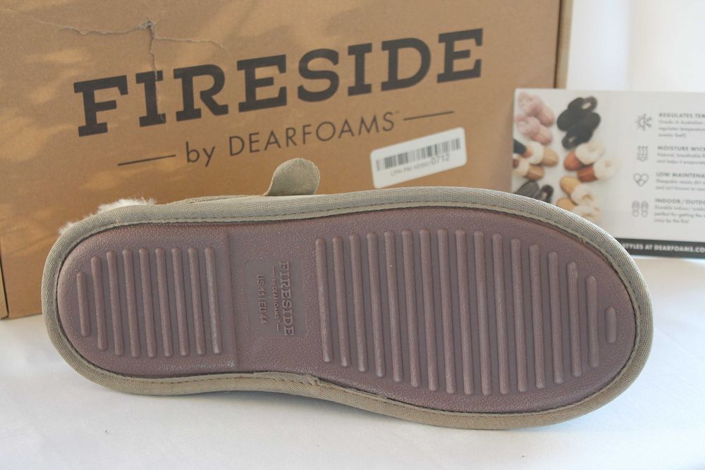 Преміум капці Fireside by Dearfoams (Овчина) р. 43 (US 11)