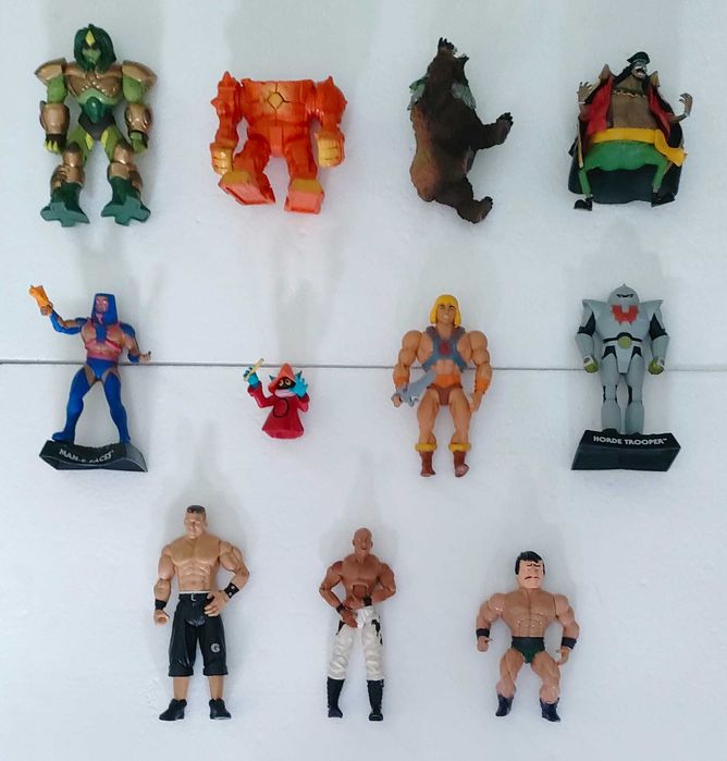 Figuras - Ação - 1 - He - Man - Kamen Riders - Moto Ratos  - G.I.JOE - Chap Mei