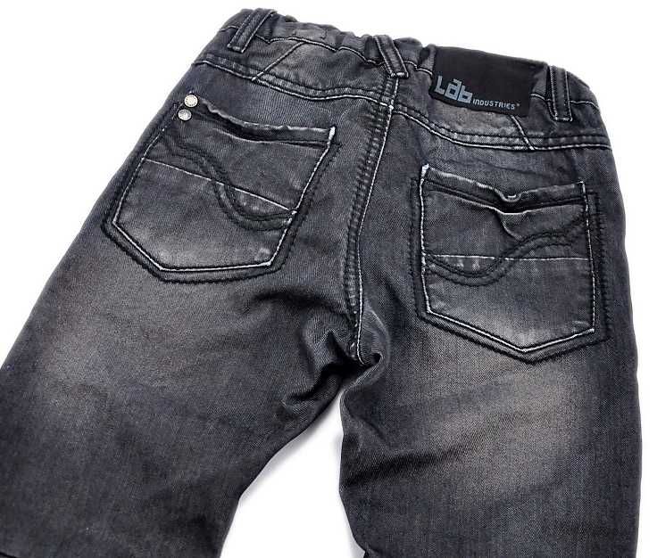 69 Kappahl gniecione spodnie jeansowe r 128