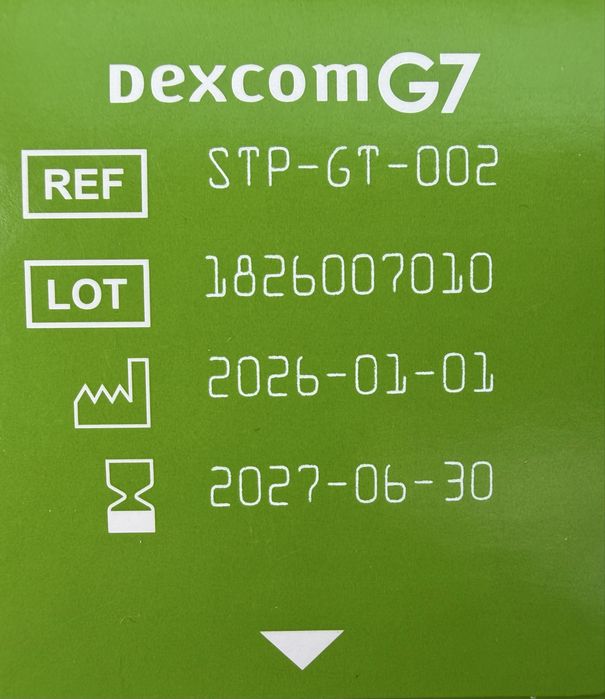 Nowy sensor Dexcom G7