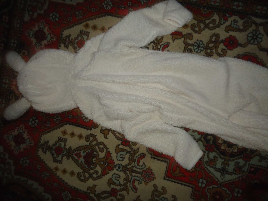 костюм на утреник Зайка беленький