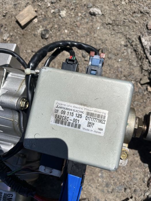 Блок управління електро підсилювачем руля opel combo C