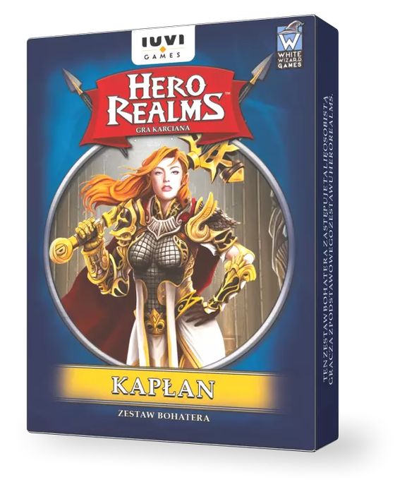 Hero Realms. Zestaw Bohatera: Kapłan (Dodatek). Iuvi Games