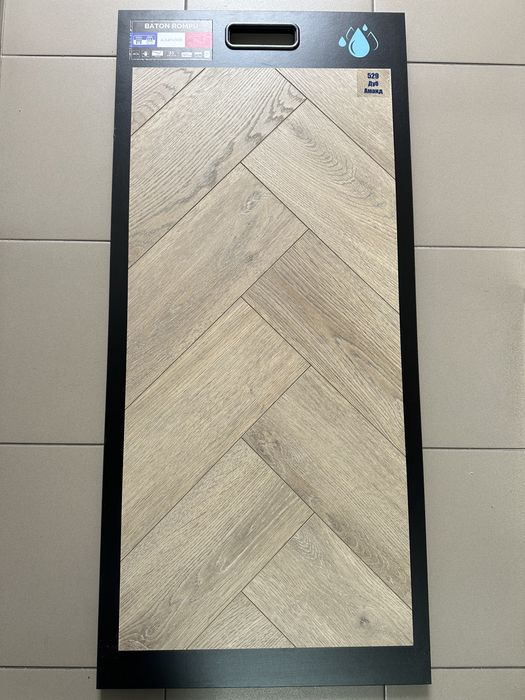 Ламінат ялинкою "Alsafloor" 12мм/33клас 4V Франція 1460грн/м2