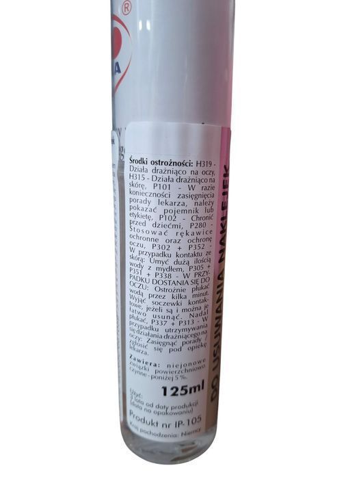 Preperat do usuwania naklejek z atomizerem 125 ml