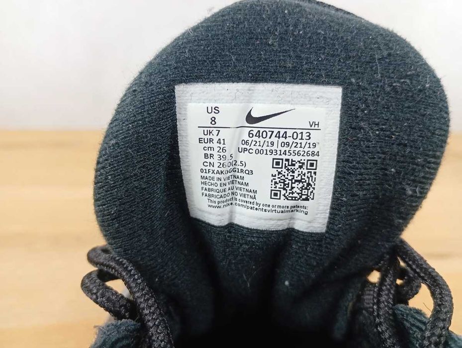 Nike, Air Max 98, męskie buty sportowe, czarne, rozmiar 41