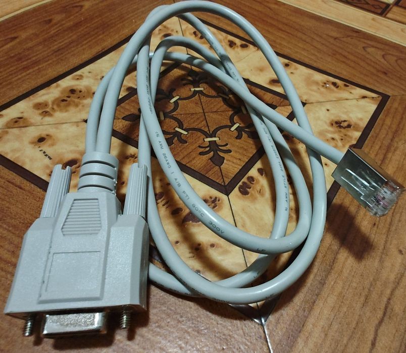 Кабель для передачи данных RJ45 RS232 Ethernet COM